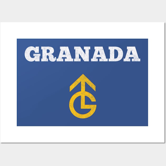 Granada 70s/80s Retro British TV Design Wall Art by CultOfRomance